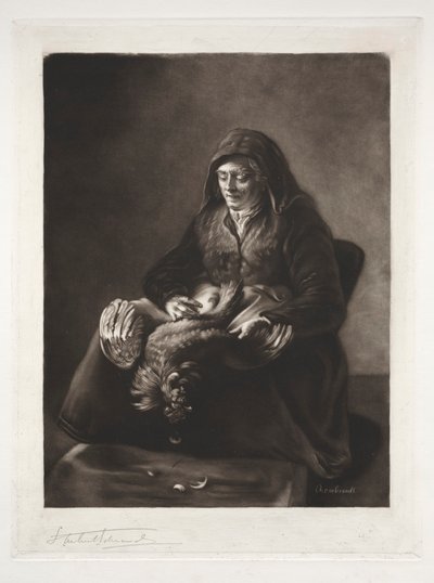 La Madre di Rembrandt da Samuel Arlent Edwards