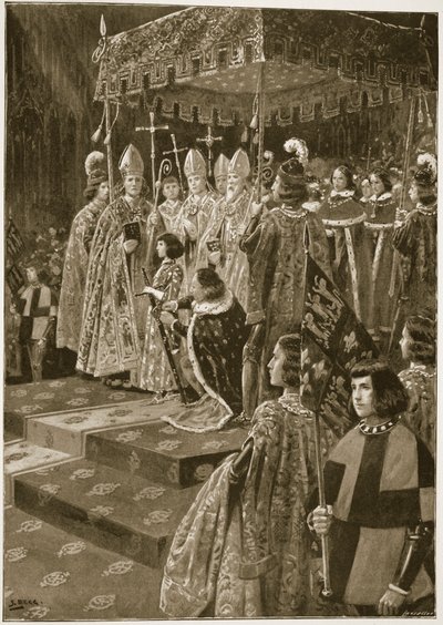 La presentazione degli speroni e della spada all