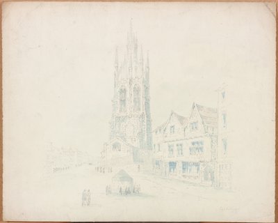 Cattedrale di San Nicola dalla casa di Lord Collingwood da Samuel Bilston