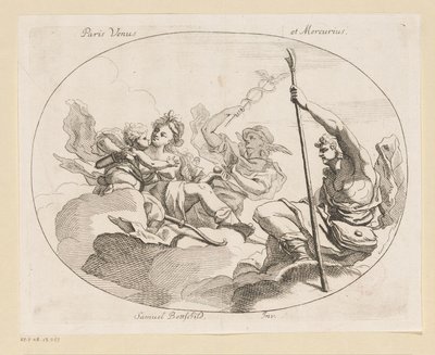 Paride, Venere e Mercurio da Samuel Bottschild