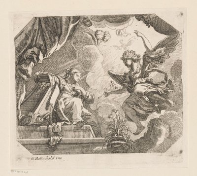 Annunciazione a Maria da Samuel Bottschild