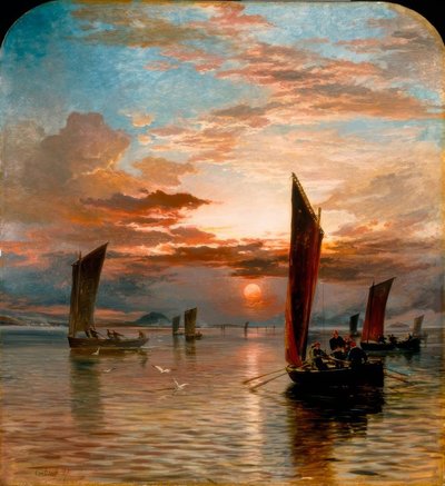 Tramonto sul Forth da Samuel Bough