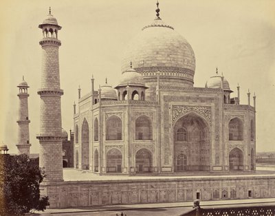 Agra; il Taj, dall