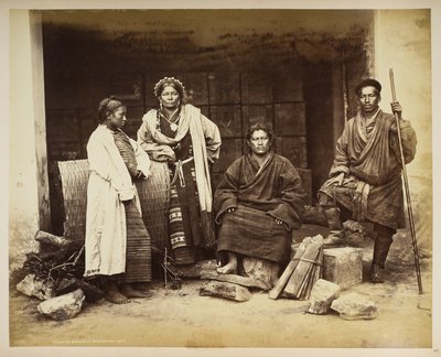 Gruppo di Bhooteas, Darjeeling, da 