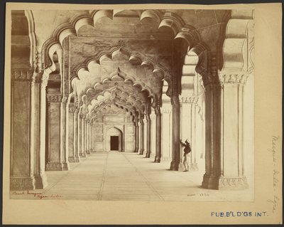 Moschea delle Perle, Agra, India da Samuel Bourne