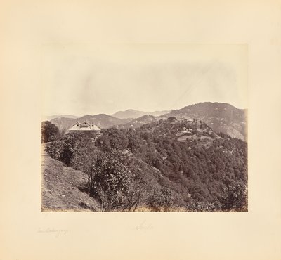 Simla; da Boileaugange da Samuel Bourne