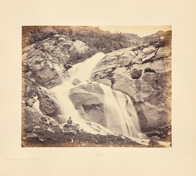 Piccola cascata sopra Prini, Kulu da Samuel Bourne