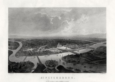 San Pietroburgo, Russia, XIX secolo da Samuel Bradshaw