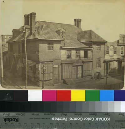 Casa con tetto in ardesia, c.1868 da Samuel Castner