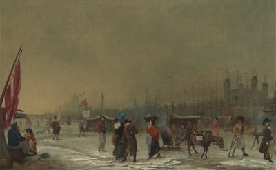 Gelo sul Tamigi da Samuel Collings