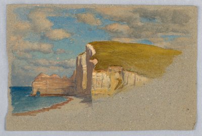 Scogliere a Étretat da Samuel Colman