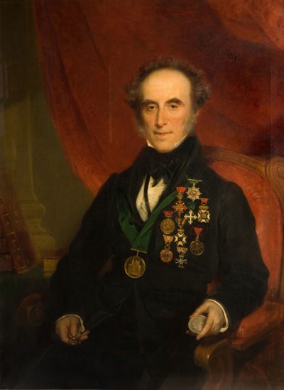 Ritratto di Sir Edward Thomason da Samuel Colman