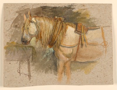 Studio di un Cavallo, Quimper, Bretagna da Samuel Colman