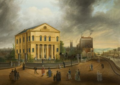 Domenica Mattina, Andando in Chiesa, c.1832 da Samuel Colman