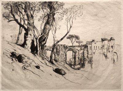 Gli ulivi della Riviera da Samuel Colman