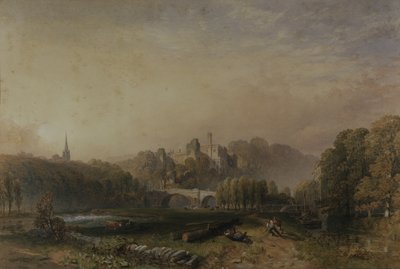 Veduta del Castello di Lismore durante le modifiche del 6° duca di Devonshire da Samuel Cook