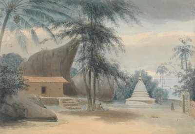 Una scena tra Galle e Matura, circa sei miglia da Galle da Samuel Daniell