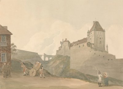 Castello a Dieppe, Normandia da Samuel Davis