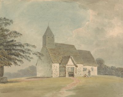 Chiesa con campanile in legno - una delle tre versioni da Samuel Davis