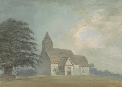 Chiesa con un campanile di legno - una delle tre versioni da Samuel Davis