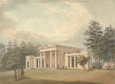 Chiesa classica, Ayot St. Lawrence, Hertfordshire da Samuel Davis