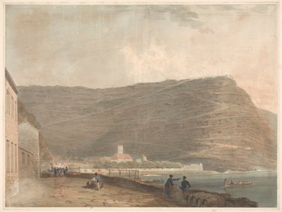Insediamento Costiero Inglese Circondato da Montagne da Samuel Davis