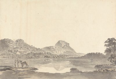 Figure vicino a un lago da Samuel Davis