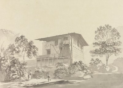 Nel Villaggio vicino a Tassisudon [Tashicho Dzong] da Samuel Davis