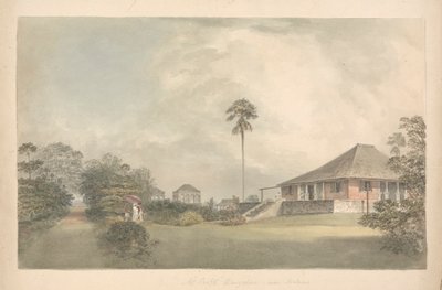Bungalow del signor Croft, vicino a Madras da Samuel Davis