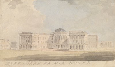 Nuova Casa del Governo a Calcutta da Samuel Davis