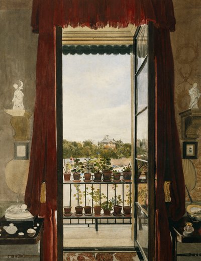 Vista del Cottage svizzero del Principe Alberto da Samuel Dukinfield Swarbreck