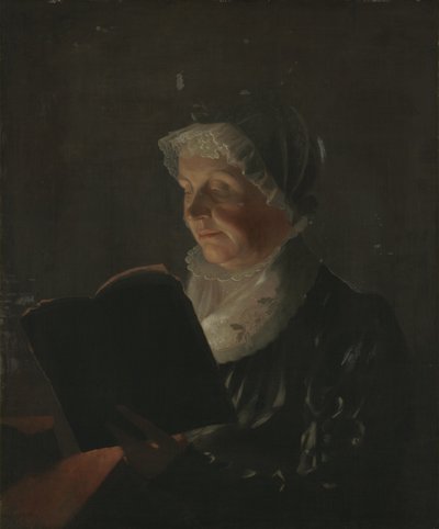 A lume di candela, c.1820 da Samuel Finley Breese Morse