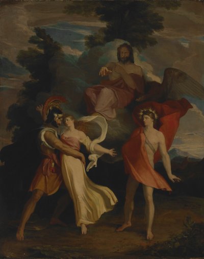 Il Giudizio di Giove da Samuel Finley Breese Morse