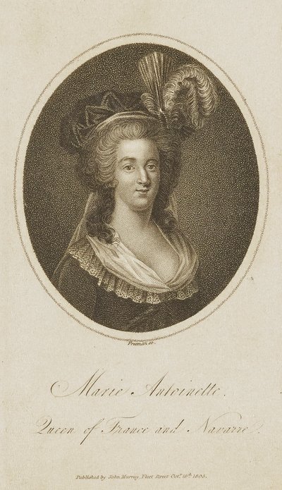 Maria Antonietta, regina di Francia e Navarra da Samuel Freeman