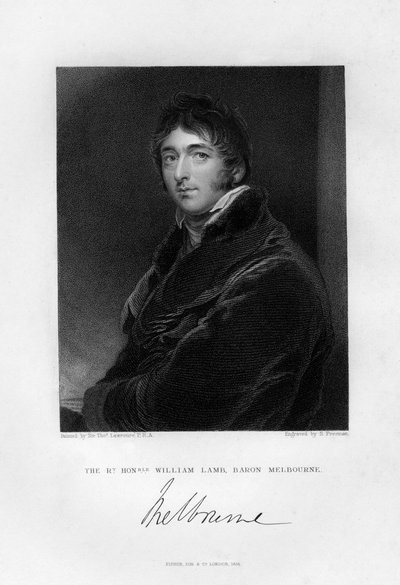 William Lamb 1779-1848, 2° visconte Melbourne, 1836 da Samuel Freeman