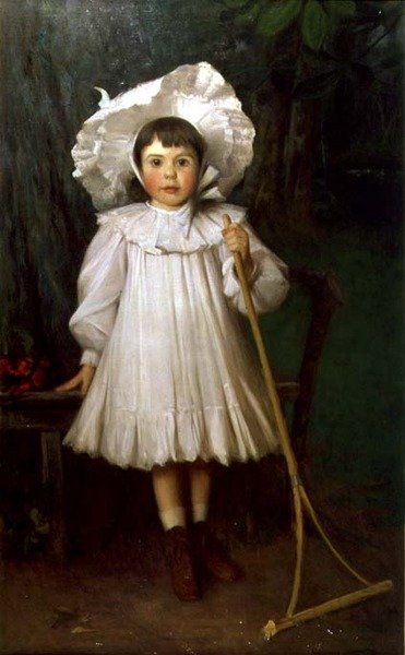 Ragazza con cuffia bianca da Samuel G. Enderby