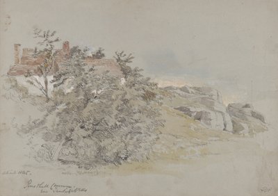 Rusthall Common, vicino a Tunbridge Wells, c.1845 da Samuel Gillespie Prout