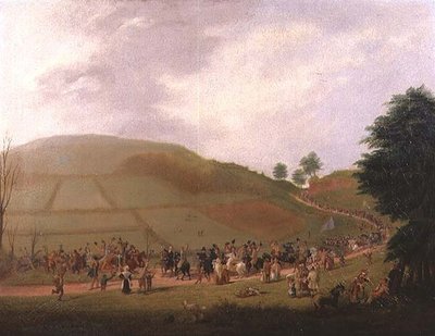 La processione elettorale di Sir William Miles (1797-1878) da Samuel Griffiths Tovey