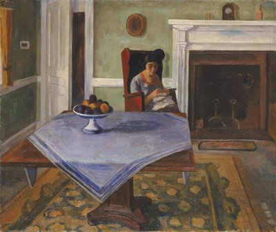 Interno di una fattoria, ca. 1924 da Samuel Halpert