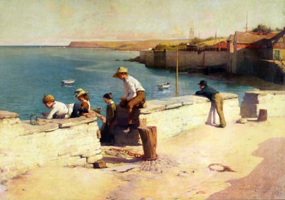 Sera a Padstow, 1890 da Samuel Henry William Llewelyn