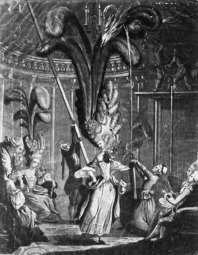 Un suggerimento alle signore di prendersi cura delle loro teste, stampato da Sayer + Bennet, 1776 da Samuel Hieronymous Grimm