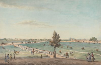 Kennington Common, 1776 da Samuel Hieronymous Grimm