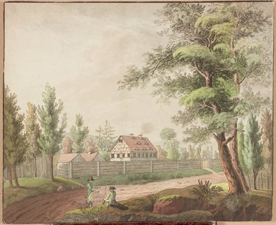 Paesaggio da Samuel Hieronymous Grimm
