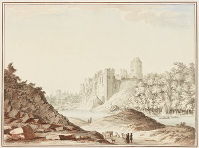 Castello di Pembroke da Samuel Hieronymous Grimm