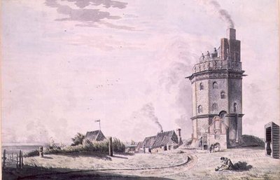 Il faro di North Foreland da Samuel Hieronymous Grimm