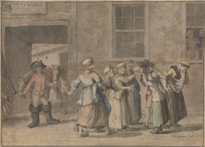 Partenza da una locanda francese: Un