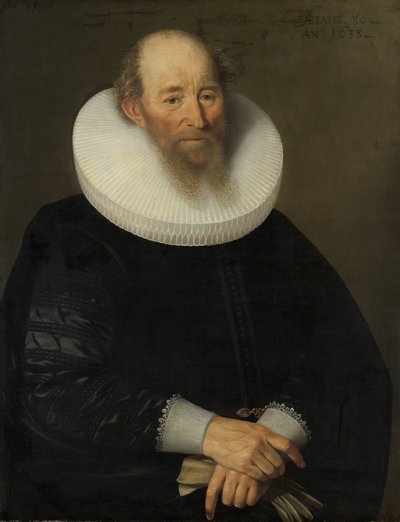 Ritratto di un vecchio da Samuel Hoffmann