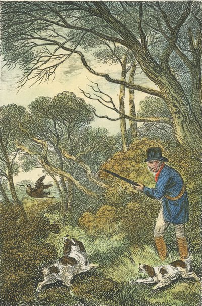 Caccia alla beccaccia, 1819 da Samuel Howitt