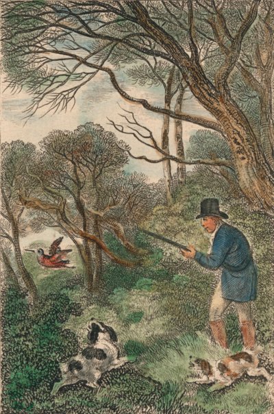 Caccia alla beccaccia, 1819 da Samuel Howitt