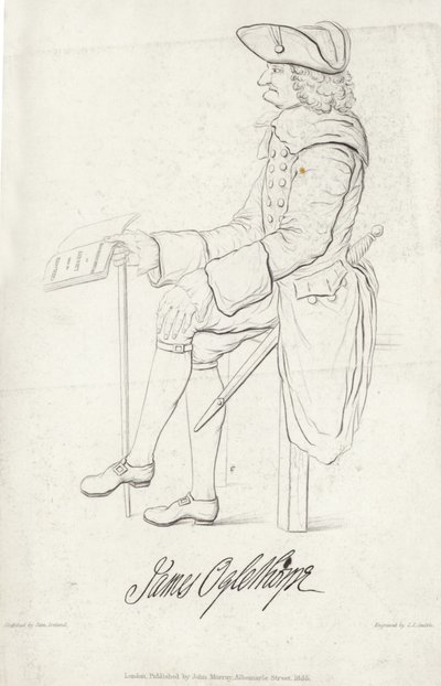 Ritratto di James Oglethorpe da Samuel Ireland